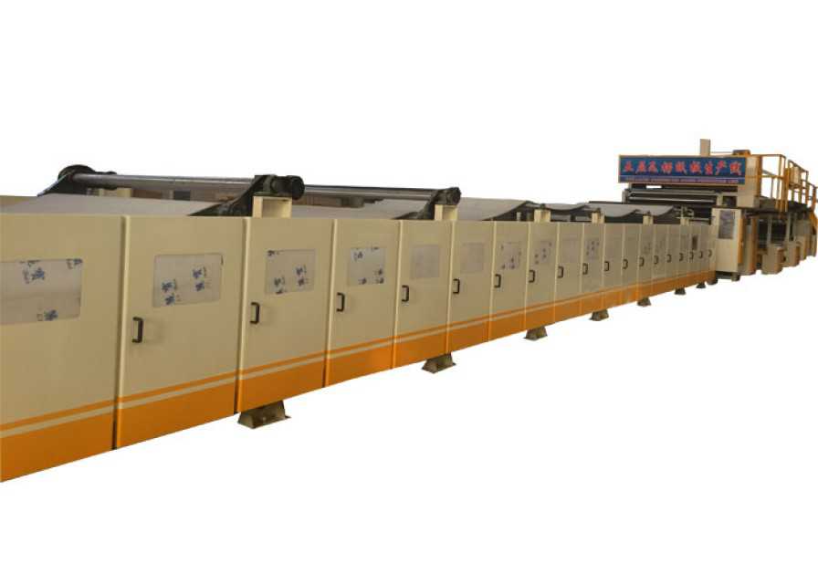 Steam Heating 5 Layer Corrugated Cardboard Production Line With 2000mm